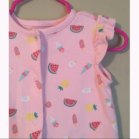 SOLD🌟GYMBOREE watermelon Romper - Picture 4 of 8